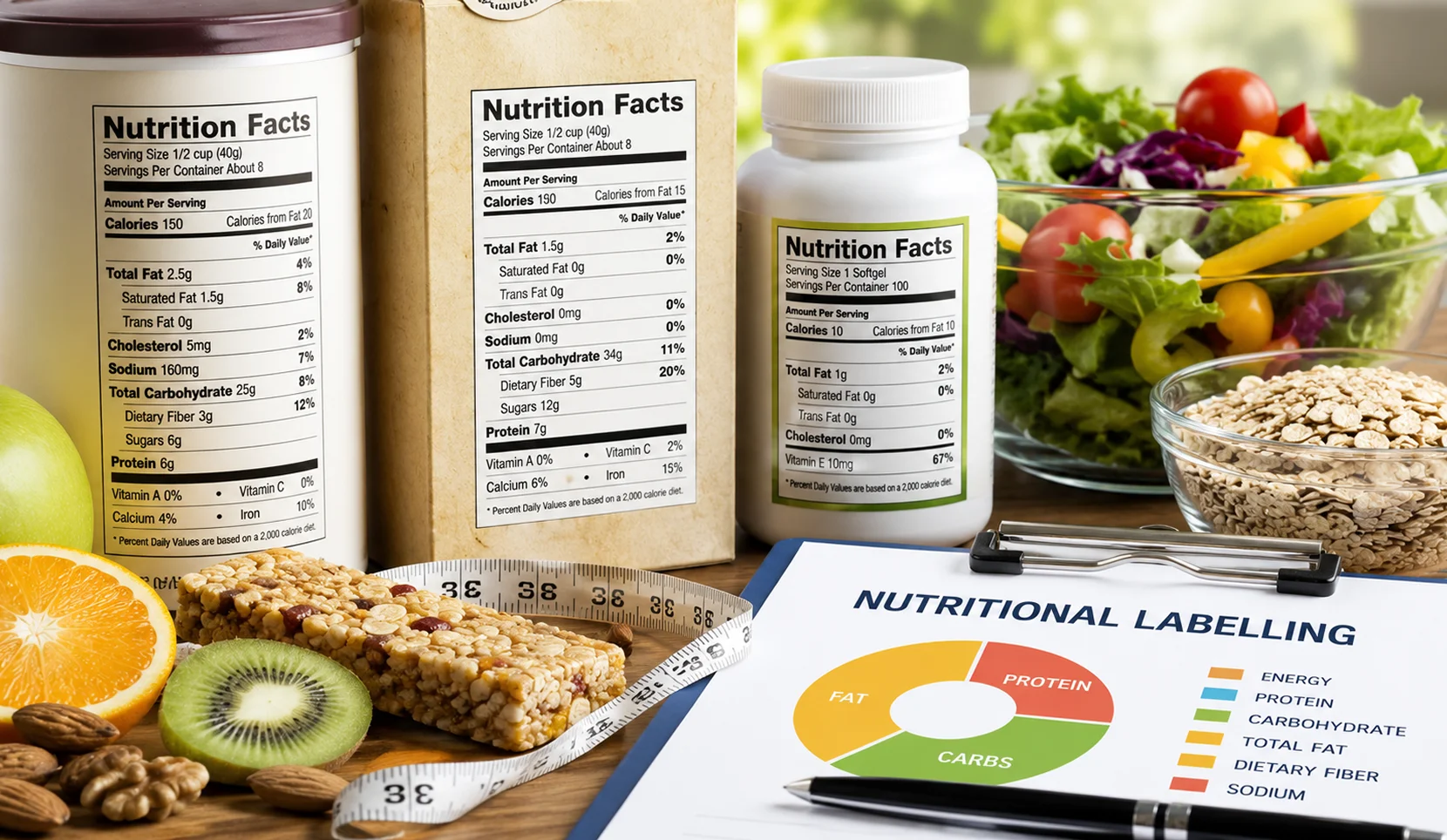 Comprehensive Nutritional Labelling & Composition Analysis